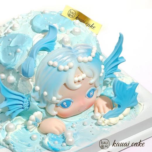 烤爱岛·双鱼座 人鱼之恋·梦幻蓝蛋糕· 星座系列 下午茶聚会生日节日【仅限深圳同城配送】 商品图2