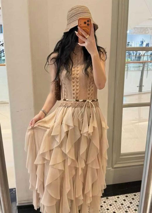 【门店同款】ENJOY夏季暮色叠浪缪斯裙 170594340 商品图2