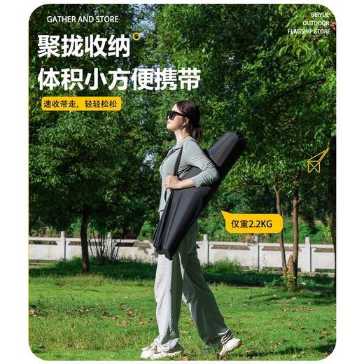 【户外游玩随坐随躺】户外月亮椅 春季户外露营野餐百搭 可坐可躺三档调节 承重260斤 可折叠方便收纳 舒适头枕 弧形人体工学设计 超舒适 商品图2