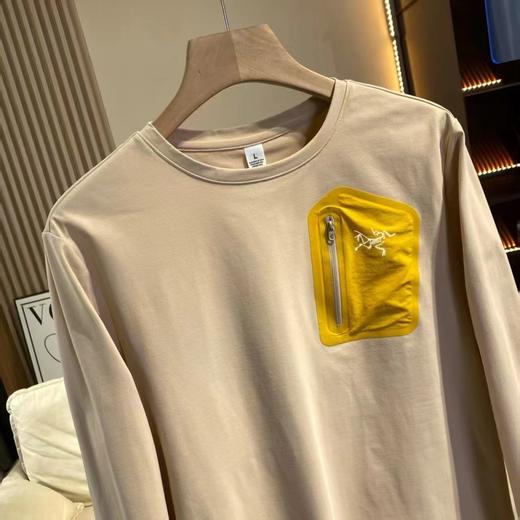 F0320131户外26春夏秋3D裁剪立体无痕压胶口袋运动打底长袖 商品图12