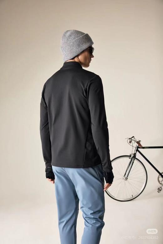 F032038新款户外透气打底衫男女款半拉链套头卫衣长袖 商品图9