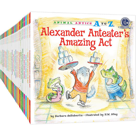 幼儿园里的26个开心果Animal Antics A to Z 商品图7