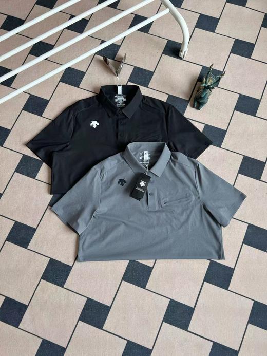 F032057简约耐看领子立挺有型减龄休闲舒服轻薄透气polo衫 商品图1
