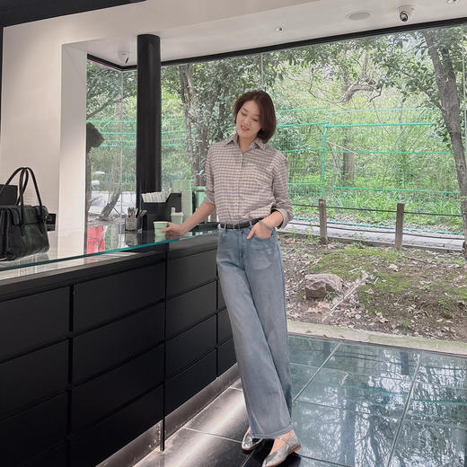 火桐hooton SoftFit经典永流传 莱卡窄版直筒牛仔裤 商品图0