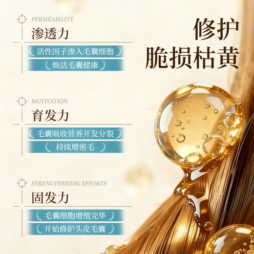 【头皮精华液】敬颜棠 · 虫草头皮精华液修护头皮焕活毛囊天然草本萃取精华 商品图3