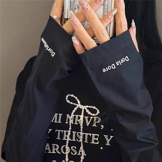 【UPF50+❗️冰丝防晒冰袖】轻薄贴肤不勒臂，多色可选百搭穿搭，防晒又时髦，感降温告别闷热，户外玩耍运动都安心，防紫外线开车手套护手臂冰丝宽松套袖L 商品图3