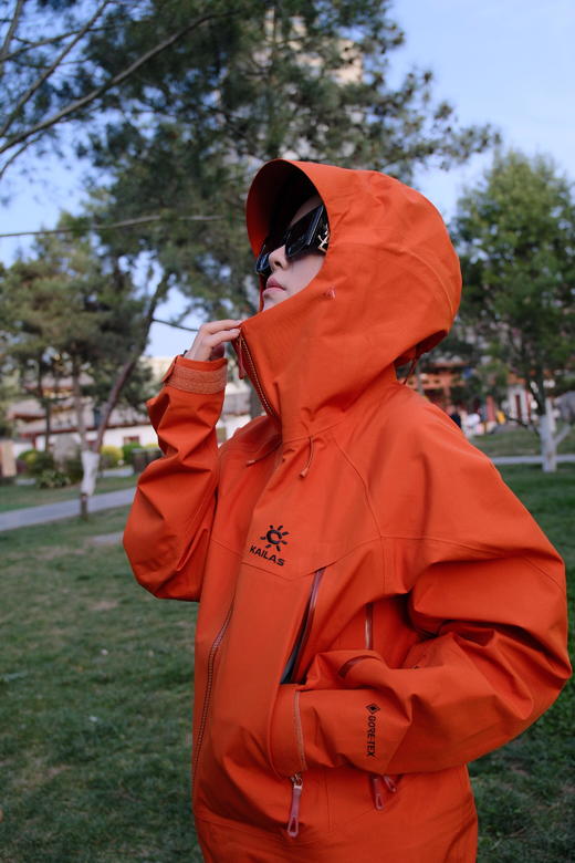 【体验无断层】KAILAS 凯乐石 MONT-X 系列 运动户外全天候硬壳专业防水防风透气登山冲锋衣外套 商品图2