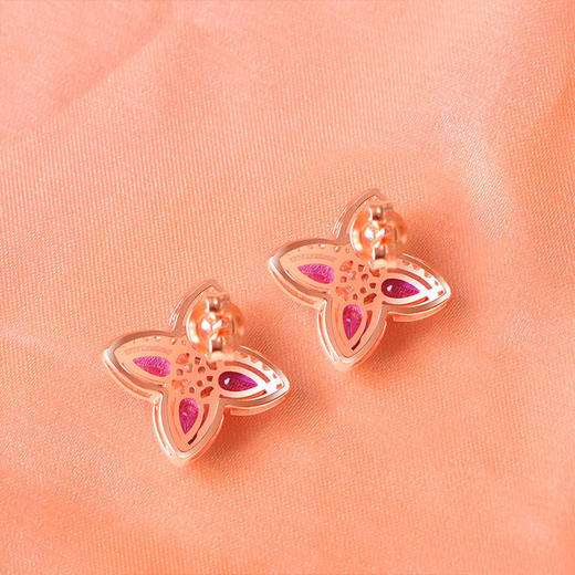 【天然紫水晶耳钉】周六（3.21）中午12点开始 S925银轻奢时尚彩宝耳饰品送女士节日礼物JE25056-水晶CC 商品图4