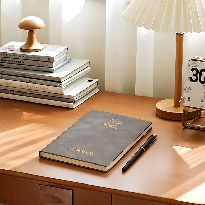 椰仔烫金笔记本套装（笔记本+1根中性笔）【赠品请勿直接拍下】