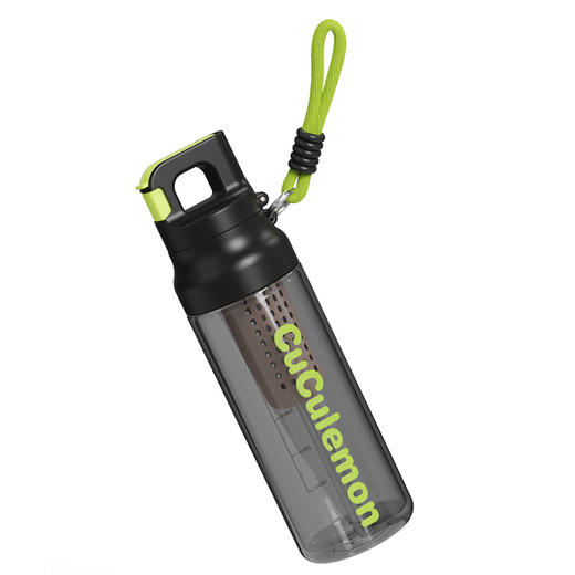 新款防摔耐热Tritan材质水杯  700ML大容量独立茶仓 速开随手杯 户外运动塑料杯 车载吸管杯 商品图4