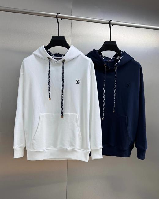 F032039春季新款休闲时尚日常百搭男女同款连帽长袖卫衣 商品图0