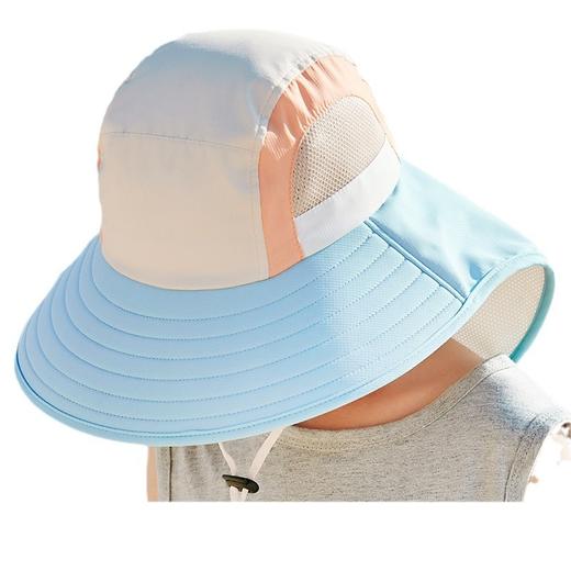 【儿童防晒帽❗️大帽檐】儿童防晒帽大帽檐防紫外线夏季男童女童圆顶沙滩帽子遮阳帽太阳帽。ya 商品图4
