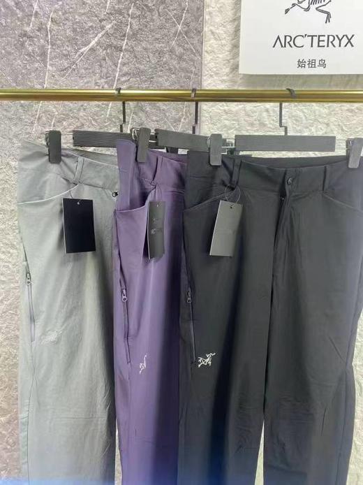 F032064男女同款休闲立体剪裁直筒设计轻量机能速干长裤 商品图3