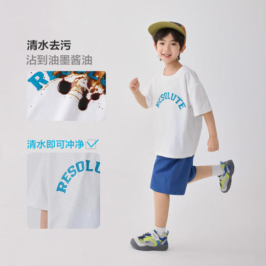 男童2026夏季新款童装防污短袖T恤中大童夏装上衣薄款儿童   FY-H6ba26 商品图2