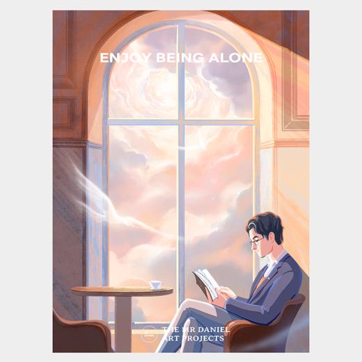 ENJOY BEING ALONE 版画壁纸（电子版） 商品图0