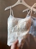 PIANAI冷小姐#  自带胸垫蕾丝美背吊带 商品缩略图0