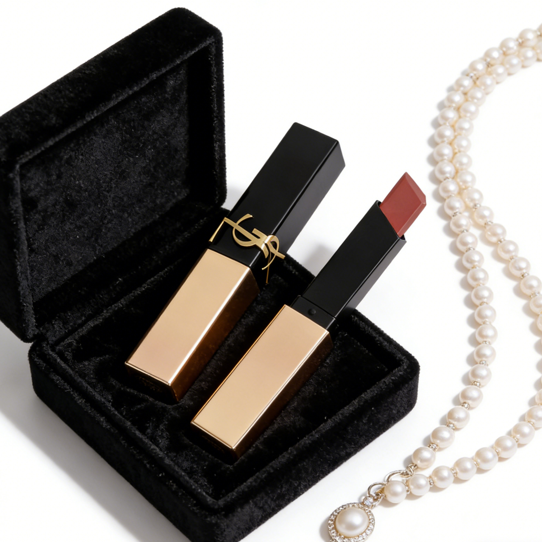 YSL圣罗兰新款口红摘星者1988# 琥珀柑茶口红1936#