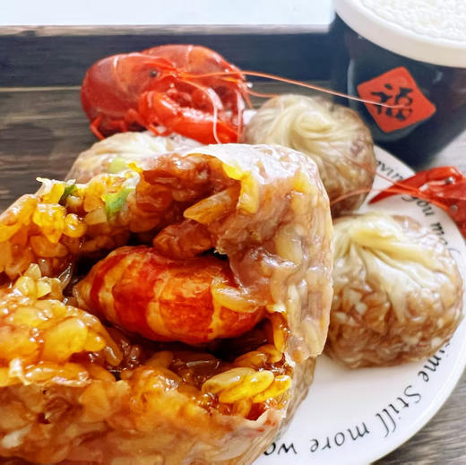 聚馥园十三香纸皮龙虾烧麦（4个装） 商品图2