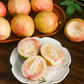 3.31下架【顺丰包邮】广东增城胭脂红芭乐 软糯香甜 2斤/3斤/5斤家庭装