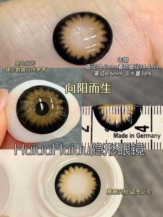 【大直径年抛】混血新品-Sheepcon-向阳而生/北极以北/肆意生长-14.5mm【年抛 0-1000度 含525/575】 商品图2