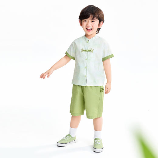 【实体店同款】男童套装夏季新款安奈儿童装XB621166 商品图5