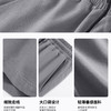 【福利❗️19.9/件🔥五弹冰丝短裤】清凉冰爽不闷汗，垂坠有型不贴腿，夏日通勤必备，男士运动中裤宽松胖子，黑色冰丝五分男裤子短裤L 商品缩略图3
