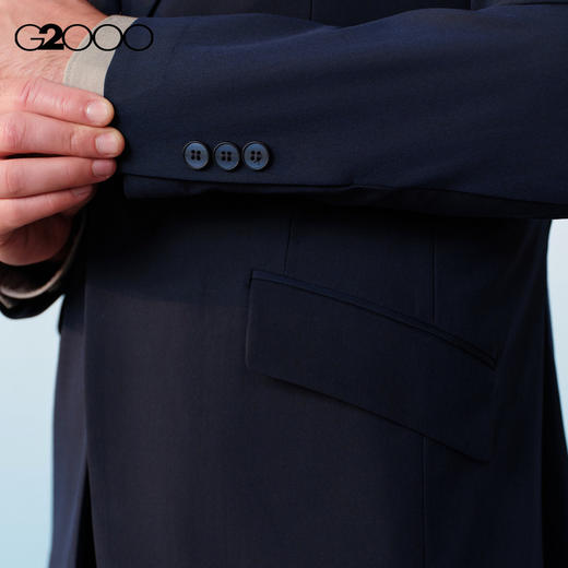 G2000男装SS26商场新款【凉感/多面弹/可机洗】商务通勤正装西装61113013 商品图4