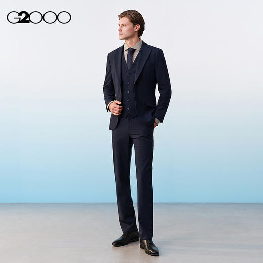 G2000男装SS26商场新款【可机洗/凉感/多面弹】商务正装西裤61153015 商品图1