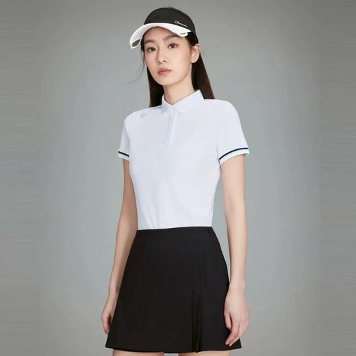 F0320143简约高尔夫FIELD女士防晒修身立体剪裁短袖POLO衫 商品图8