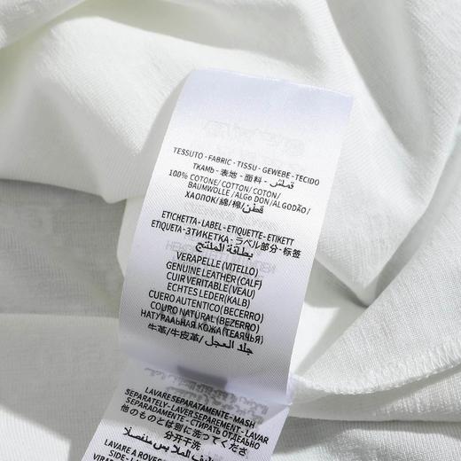 F032055舒适亲肤立体裁剪休闲宽松版型提花满印短袖T恤 商品图13