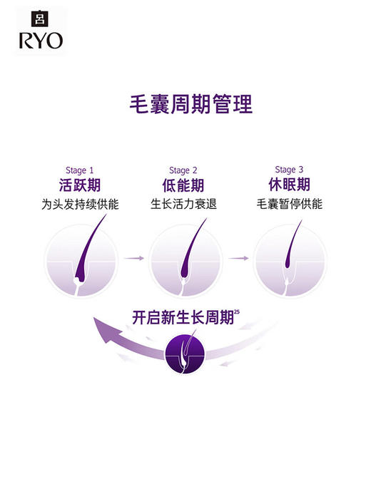 Ryo吕 滋养韧发防脱洗发水 400ml/瓶 商品图2