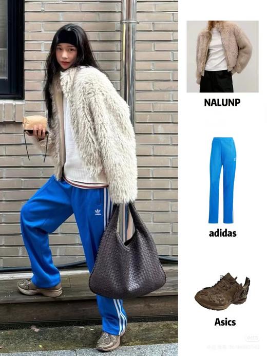 F032014新款休闲复古百搭透气舒适微弹直筒阔腿裤长裤 商品图11