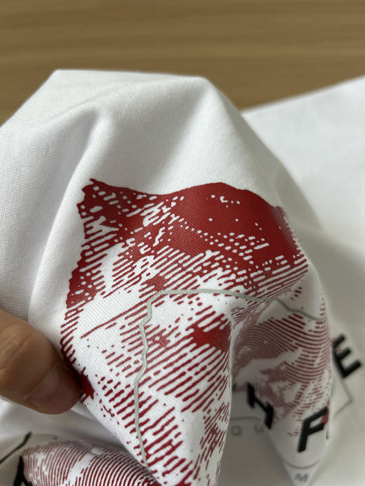 原单正品 TNF北面后背红色大山印花T恤，2026夏季新款，采用高克重230克，洗水面料， 版型稳定 ，彩色图案，趣味又吸晴，上身显瘦穿搭！
颜色：黑色 白色
尺码：M-2XL 商品图3