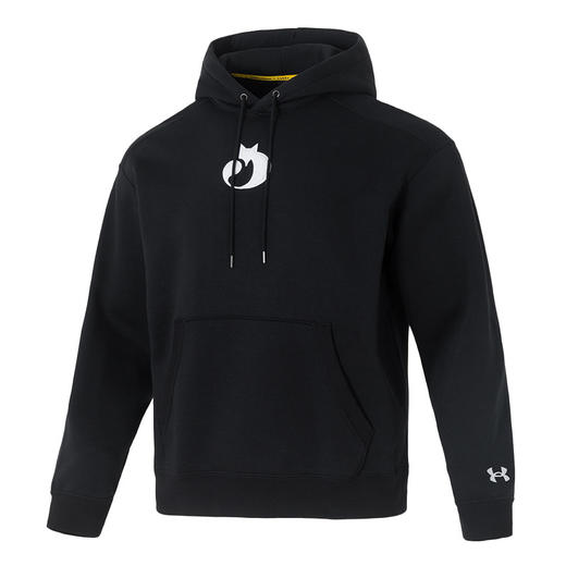 安德玛UA男装连帽衫休闲运动卫衣加绒保暖长袖套头衫 6012755-001 商品图2