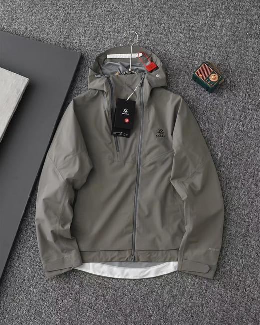 F032062运动户外徒步F防风防水透汽散热连帽防晒衣冲锋衣 商品图7