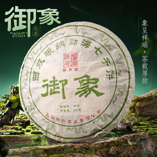 陈升号 2025年御象357g（生茶） 商品图0