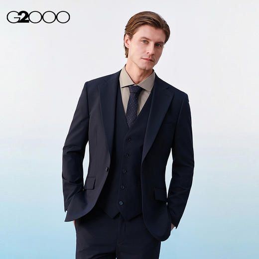 G2000男装SS26商场新款【凉感/多面弹/可机洗】商务通勤正装西装61113013 商品图0