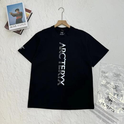 F032093个性印花字母logo休闲运动宽松百搭圆领短袖T恤 商品图8