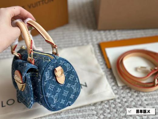 F032097新款时尚复古牛仔面料柔软轻便小巧百搭单宁包 商品图6