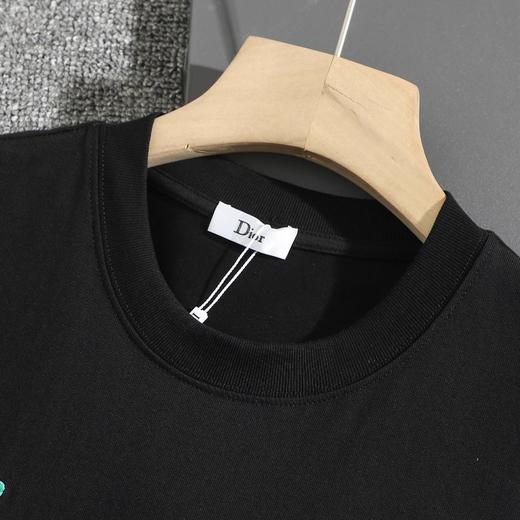 F032052早春新款简约大气质地柔软舒适立体刺绣宽松短袖 商品图12