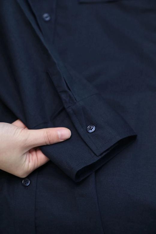 （小眠专属）巴黎腔调 · 风衣式廓形棉麻连衣裙【下单3~7天发货】 商品图10