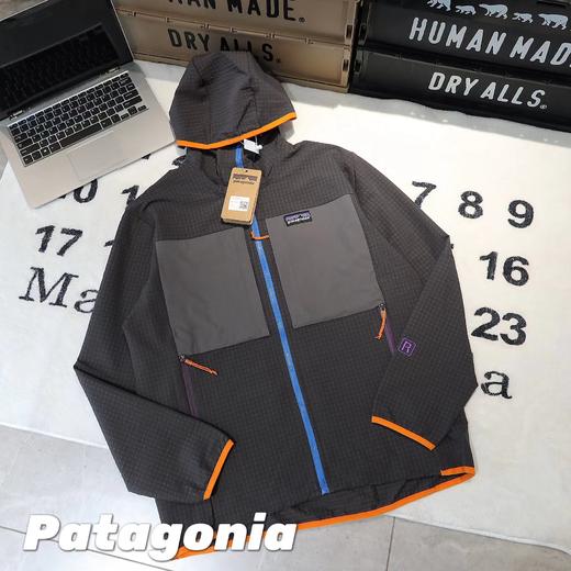 F032021新款户外情侣款连帽薄款中间层抓绒衣外套 商品图6