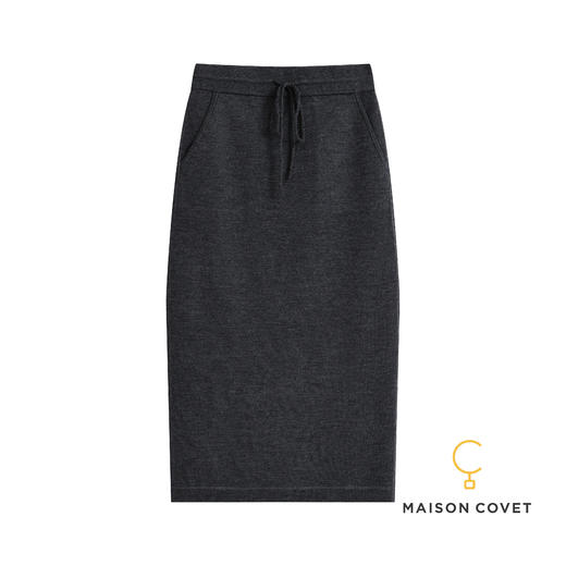 MAISON COVET 美丽诺羊毛半裙 商品图0