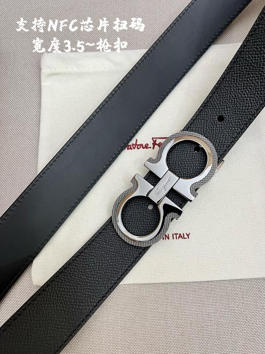 菲拉格慕. 扣头：（金/银 可选）新款纯钢扣 3.4cm（GD） 商品图13