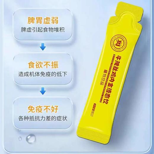 小葵花课堂  牛脾肽鸡内金液态饮 30袋 脾胃虚弱/食欲不振/免疫不好 买2发3 商品图3