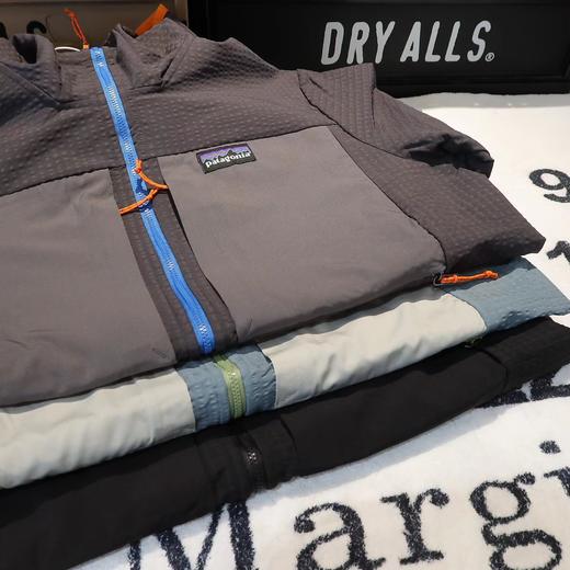 F032021新款户外情侣款连帽薄款中间层抓绒衣外套 商品图9