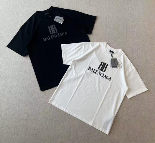 【a61】情侣潮流夏日字母印花质感面料圆领短袖T恤 ！！ 商品图1