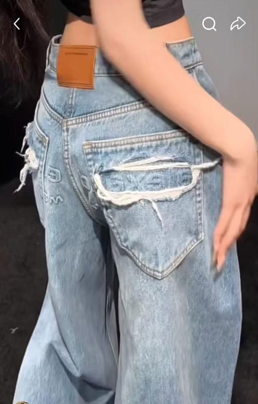 女款牛仔裤长裤la002 商品图3