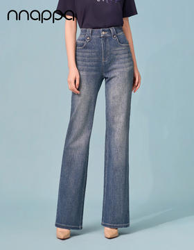 26春夏新款冷晶醋酸时尚微喇裤PA29419