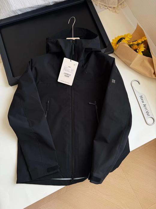 F032002春秋新款防水防雨轻薄耐磨全压胶袖标冲锋衣 商品图2